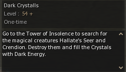 Описание этапа с Dark Crystals в Tower of Insolence