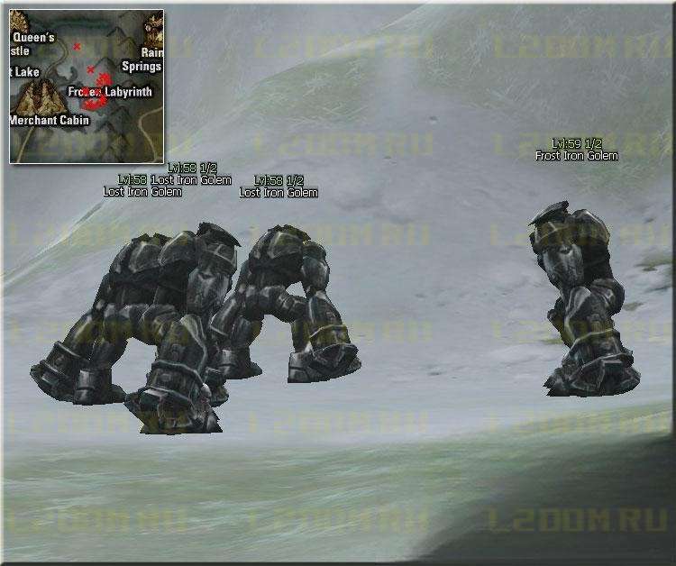 Frost Iron Golem Lvl 59