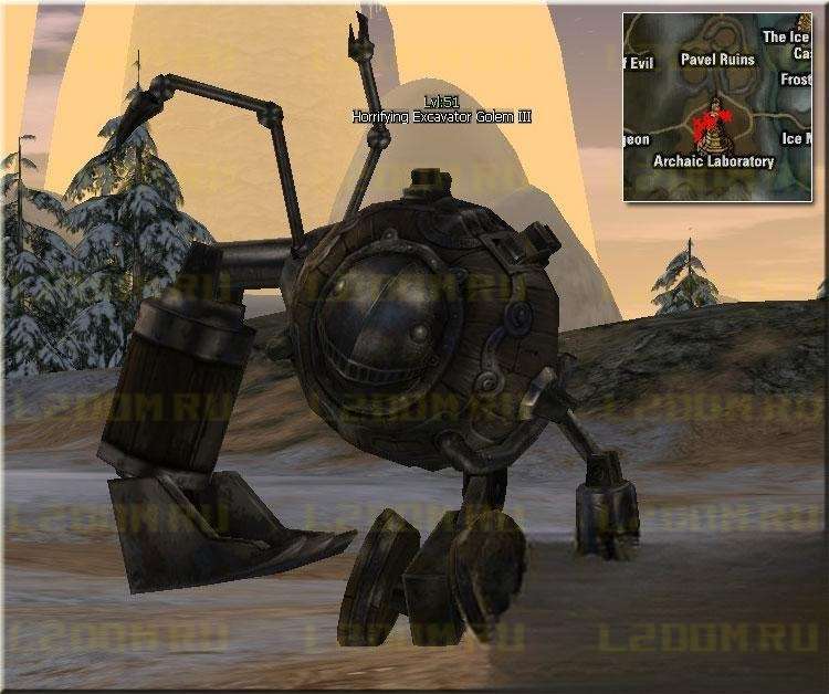 Horrifying Excavator Golem III - Lvl 51