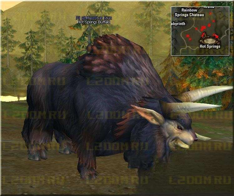 Hot Springs Buffalo - Lvl 73