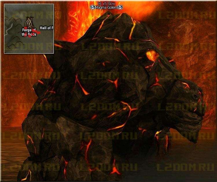 Magma Golem - Lvl 80