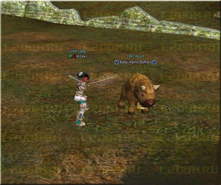 Baby Alpine Buffalo Lvl 84 в Lineage 2 High Five